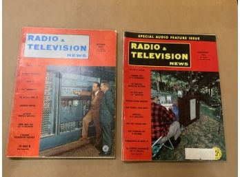 1953 And 1954 Radio And Television News Magazines
