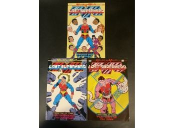 Magna Man The Last Super Hero Part 1-3 Comic Books