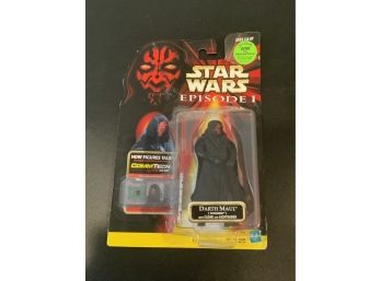 Star Wars Darth Maul With Cloak And Lightsaber Action Figure