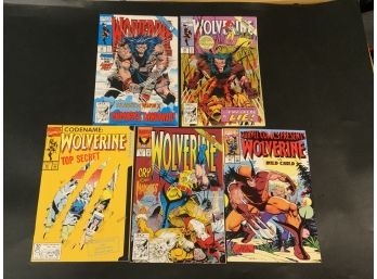 Wolverine #48-52 With #50 Special Cover Comic Books