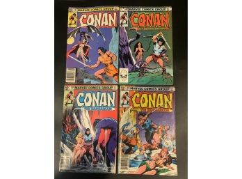 Conan The Barbarian #147-150 Comic Books