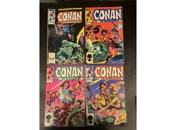 Conan The Barbarian #156, 159, 162 And 165 Comic Books