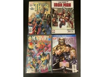 Marvel Holiday Special, Fantastic Four, Iron Man And The Mighty Thor Comic Books