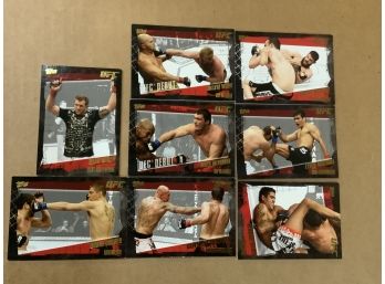 2010 Topps UFC Thick Stock Parallel Cards