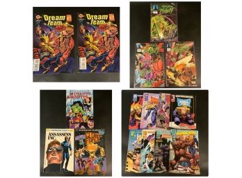Mixed Comic Book Lot With #1s