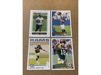 Rookie Cards Of Cobb, Jackson, Sproles And Thomas