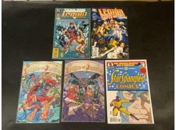Legion Of Super-heroes, Legion Of Justice And Star Spangled Comics Comic Books