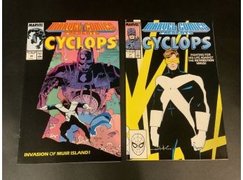 Cyclops #20 And 21 Comic Books