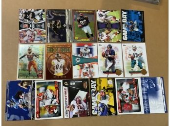 Mixed Football Insert Card Lot With Elway, Marino And Others