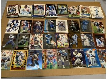 Couple Hundred Barry Sanders Cards