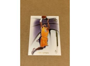 Kobe Bryant 2008-09 SP Authentic Basketball Card