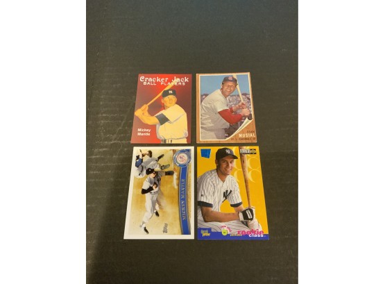 Baseball Cards Featuring Jeter Rookie And 1962 Musial