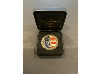 Army National Guard Service Coin