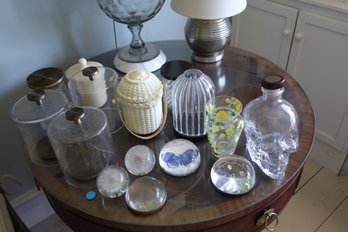 Group Of Decorative Table Objects