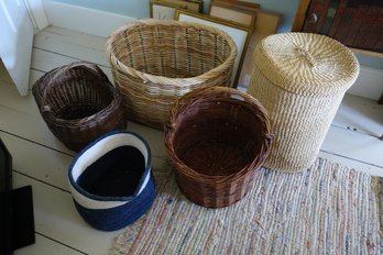 Five Large Baskets