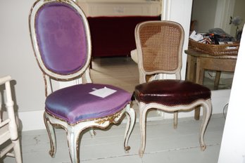 Pair Of Louis XV Style Side Chairs