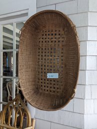 Large Woven Basket.