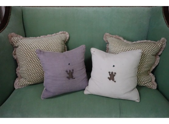Four Decorative Pillows