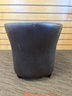 Brown Leather Bucket Chair (VG)