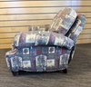 Oversized Club Recliner With Pattern (GP)