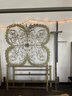 Antique Wrought Iron Headboard - Full (AF)