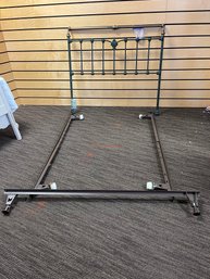 Full Size Cast Iron Bed Frame (VG)