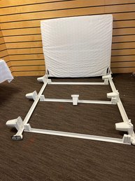Full White Headboard & Bed Frame (KR)