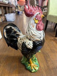Large Porcelain French Country Rooster