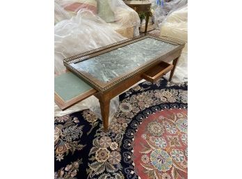 Rectangular Marble Top Coffee Table