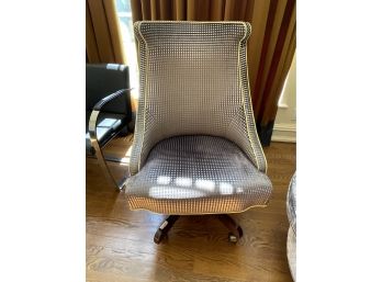 Grey Office/Desk Chair On Wheels