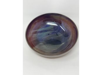 Art Glass Bowl-unsigned