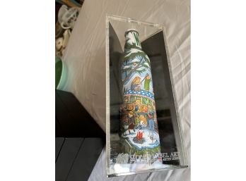 Vintage Collectable Artist Series Mountain Dew Bottle Art