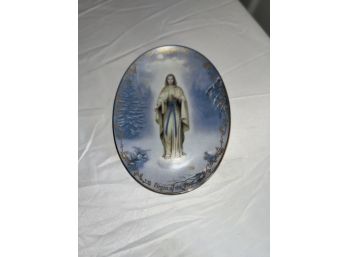1994 Religious Plate 'Virgin Of The Poor'
