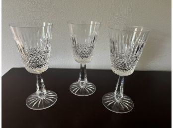 3 Stunning Crystal Goblets
