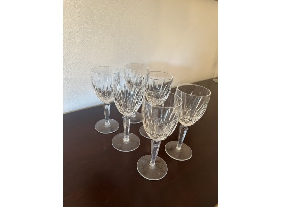 Waterford White Wine Glasses - Set Of 6