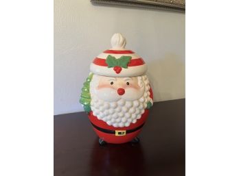 Santa Cookie Jar By Hannah's Handiworks