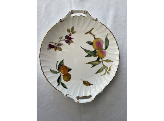 Royal Worcester Handled Platter