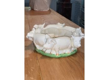 Mid-century Pig Planter/Bowl