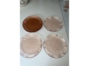 Pink Plates - Set Of 8
