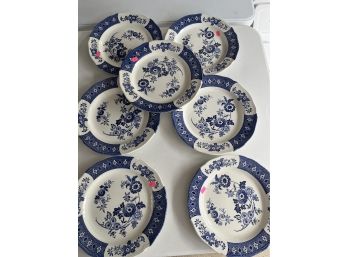 Royal Staffordshire 'Cathay Ironstone'   7 Dinner Plates