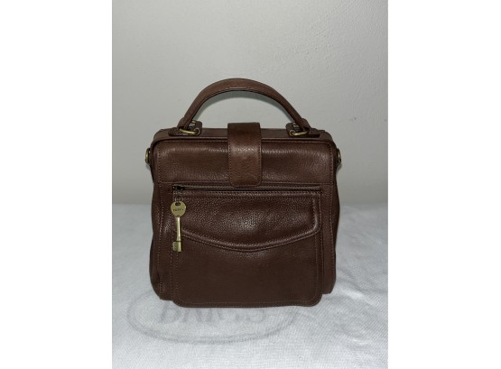 Fossil Suitcase Style Handbag
