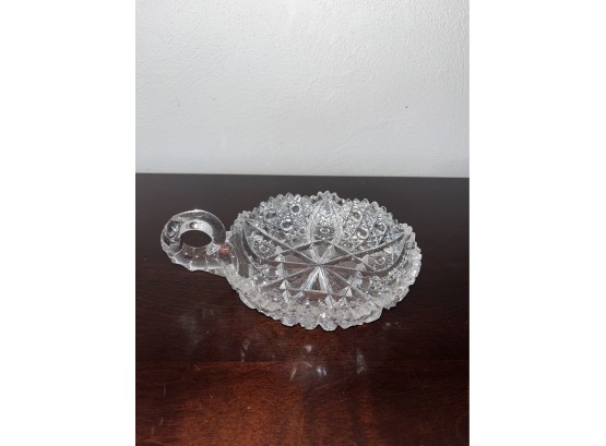 Vintage Cut Glass/Crystal Candy Dish