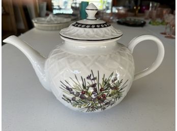 Lenox 'Etchings' Teapot