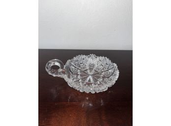 Vintage Cut Glass/Crystal Candy Dish