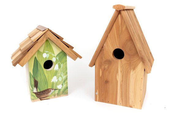 Handmade Solid Wood Birdhouses