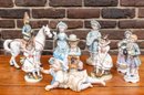 Mixed Matte English/Japan Porcelain Figurines
