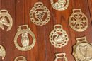 Large Lot Of Brass Medallions
