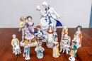 Lot Of Japanese Victorian Porcelain Figurines