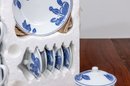 Williams Sonoma IDG Blue & White Floral Tea Set