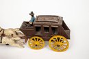 Cast Iron Stage Coach, Donkey & Delivery Truck